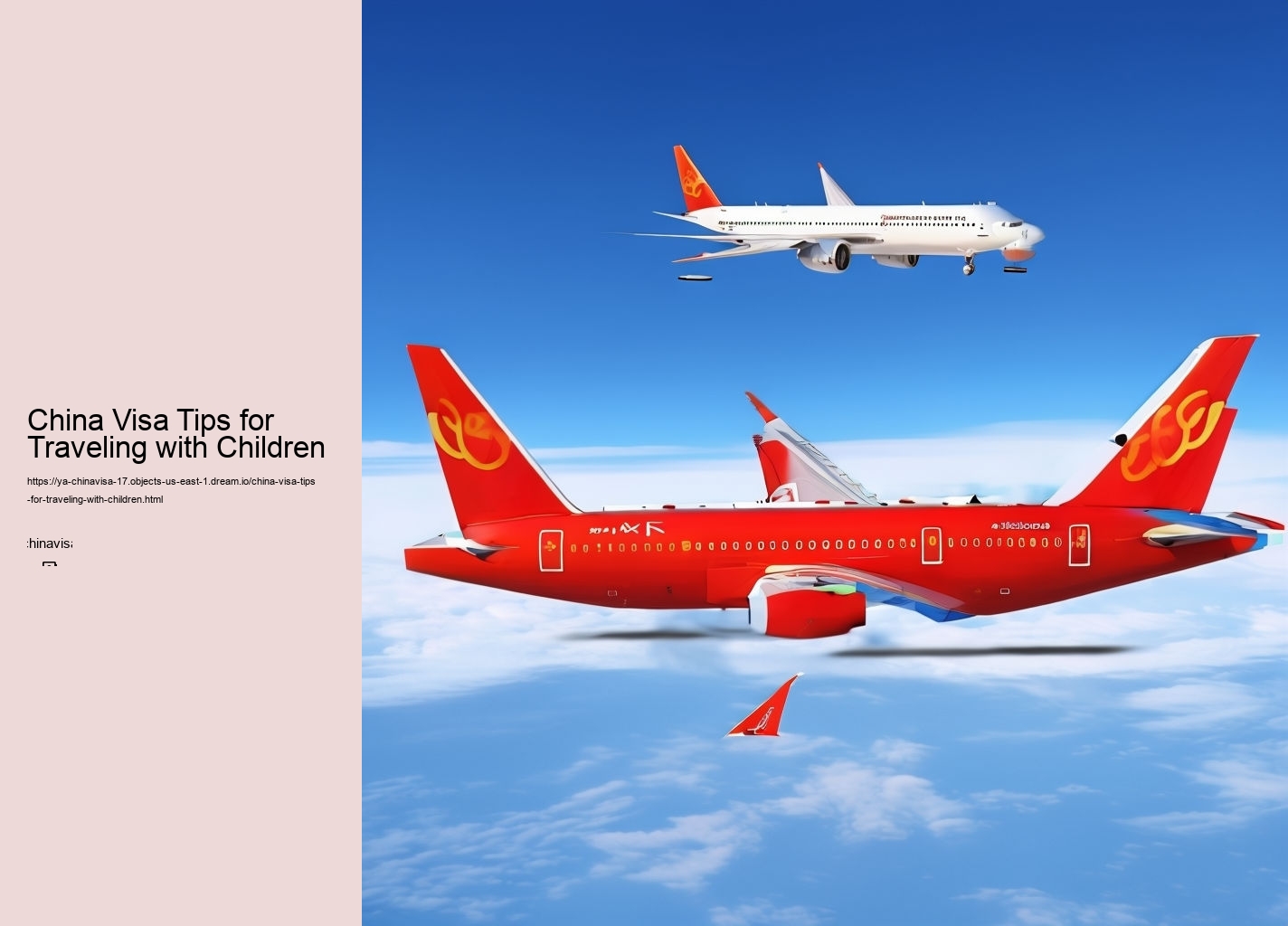 China Visa Tips for Traveling with Children